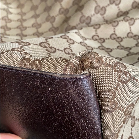 Gucci GG Canvas Tote / Diaper Bag - Picture 7 of 8